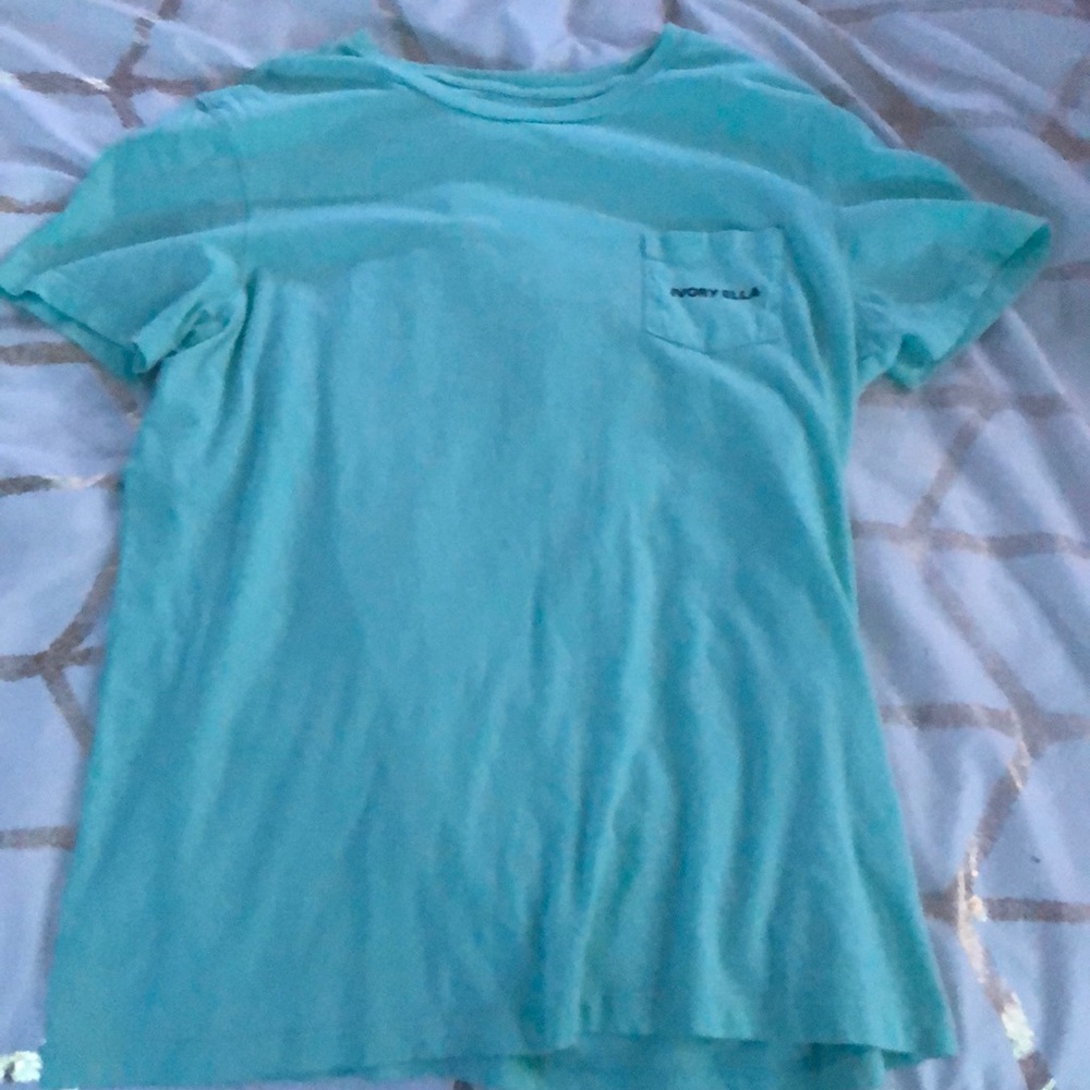 teal green ivory ella t-shirt